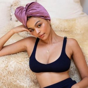 MUAVES Ultra-Lite All Satin Hair Wrap - Sugar Plum